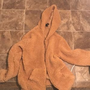 Warm cozy brown jacket